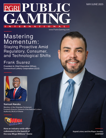 Public Gaming International magazine, May/June 2025