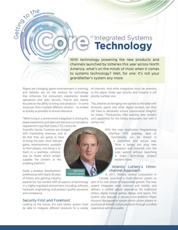 Article: Getting to the Core of Integrated Systems Technology