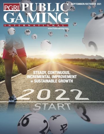 Public Gaming International Magazine cover: September/October 2021