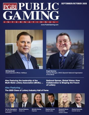 Public Gaming International magazine, September/October 2025