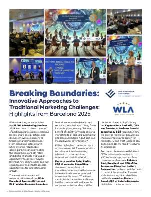 Public Gaming International Magazine interview or guest article: Breaking Boundaries: Innovative Approaches to Traditional Marketing Challenges