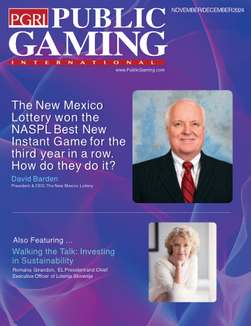 Public Gaming International magazine, November/December 2024